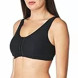 Amoena Damen Frances Freizeit Frontverschluss BH, Undurchsichtige, Schwarz, XL