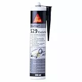 SIKA – Dichtstoff – Sikaflex 529 Evolution Schwarz – ideal für Karosserieabdichtungen – lösemittelfrei – 290 ml