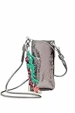Desigual Handytasche Half Logo Milton Phone Bag Brushed Silver mauve