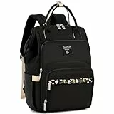 Pomelo Best Baby Wickelrucksack macaron Wickeltasche Rucksack mit wasserdicht Wickelunterlage Große Kapazität Reiserucksack für Unterwegs