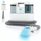 HAUSHOF StainZapper Air, Akku Waschsauger für Auto 12kPa, 24V Fleckenreiniger Teppichreiniger mit Reinigungsmittel 75dB, Polsterreiniger für Teppich, Sofa, Polster