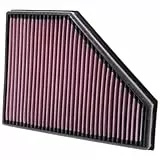 K&N Motorluftfilter 33-2942: Hochleistungsluftfilter, Abwaschbar, Ersatzfilter, Erhöhte Leistung, 2003-2024 (BMW X1 16d, 18d, 20d, X1 25d, 316D, 318d, 320D, 325d, 330D, 335d, X1 23d, 116d, 118d, 120d)