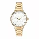 Michael Kors - Pyper Collection, Goldfarbene Armbanduhr aus legiertem Stahl für Damen MK4666