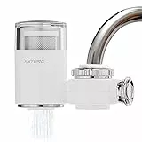 XNTONG Wasserfilter Wasserhahn, Wasserfilter für Wasserhahn, Wasserhahn Filte für Zuhause, Küche, Wasserfilter für Den Wasserhahn, kann entfernt Blei, Chlor, Sand, Schwermetalle und andere Schadstoffe