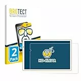 BROTECT (2 Stück Schutzfolie für Facetel Q3 Displayschutz Folie Ultra-Klar