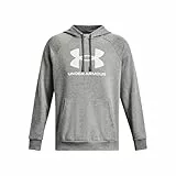 Under Armour Herren Rival Fleece Big Logo HD, sportlicher Kapuzenpullover mit loser Passform, bequemes und warmes Sweatshirt für Männer
