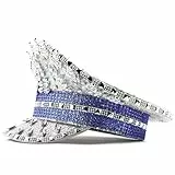 Heoscus Braut Kapitän Kristall Matrosen Für Junggesellenabschiede Cocktailpartys Urlaub Funkelnder Kristall Für Komiker Pailletten Eimer Bühnen Fotoshooting