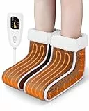 Fußwärmer mit 3 Temperaturstufen & Timer Fußheizung Elektrisch