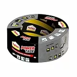 Pattex Power Tape, extra starkes Gewebeband für Reparaturen und schwere Lasten, Duct Tape für fast alle Oberflächen, wasserdichtes Klebeband, silber, 1-er Pack, 50m x 50mm