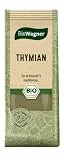 BioWagner - Bio Thymian | mediterrane Kräuternote für Gemüse, Fleisch oder Kartoffeln | naturbelassene Bio-Zutaten | recyclebare Verpackung | 20 g