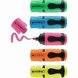edding Mini Textmarker - Neon-Farben - 5 highlighter pens - Keilspitze 1-3 mm - Textmarker klein in trendigen Farben - für Bullet Journal, Schule, Uni oder Büro