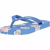 Joules Mädchen Flip Flop Flipflop, blau, Blumenmuster, 27 EU