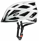 uvex i-vo - Leichter Allround-Helm für Damen und Herren - individuelle Größenanpassung - erweiterbar mit LED-Licht - White - 52-57 cm