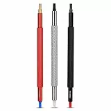 Brrnoo Armbanduhr Reparatur Werkzeug, Handpresser Der Uhr 3pcs/Lot Uhr Handdrücker, Edelstahl Starkes Uhrmacher Armbanduhr Reparatur Werkzeug, Zeigerabheber Watchmaker Repair Tool