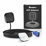 Bingfu GPS Antenne Fakra C Auto wasserdichte Aktive GPS Navigation Antenne für Auto Stereo Head-Unit GPS Navigationssystem Modul LKW Marine Boot GPS Tracker Locator Echtzeit Tracking-Gerät