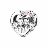 QIKAOLA 925 Sterling Silber Charms Beads für Pandora Armbänder Halskette Charms Anhänger Kompatibel mit europäischen Armbänder und Halsketten für Frauen Mädchen