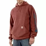 Sweatshirt mit lockerer Passform, mittelschwerem Logo-Ärmel
