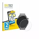 BROTECT (2 Stück Schutzfolie für Hama Smartwatch 9000 Displayschutz Folie Ultra-Klar