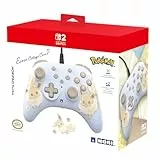 HORI HORIPAD Turbo (Evoli Cottage Core) Kabelgebundener Controller mit Evoli-Design für Nintendo Switch 2 – Offiziell Nintendo und Pokémon lizenziert
