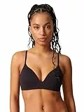 Skiny Damen Da. Triangel Gepaddet BH, Schwarz, 75C EU