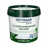 HEITMANN pure Allzweckreiniger Pulver | Kraftvolle und streifenfreie Reinigung von Oberflächen und Böden im ganzen Haushalt | 300 g