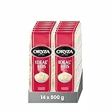 ORYZA Ideal Parboiled Reis 500g, 14er Pack (14 x 500g), Langkorn-Reis, vegan, von Natur aus glutenfrei