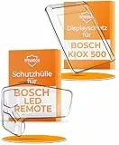 2er Set Ebike Displayschutz für Bosch LED Remote & Kiox 500 I Display Schutzhülle I E Bike Abdeckung wasserabweisend I transparente Schutzhüllen I E-Bike Zubehör Regenschutz Hülle Fahrrad I WHEELOO