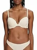 ESPRIT Damen Big Flower Lace Rcs Clas.push Push Up BH, Sand, 70 / 70C EU