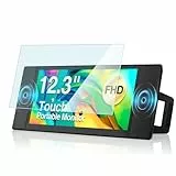 KARYLAX Flexibler Glas-Displayschutz, 9H-Härte, kratzfest, Schutzfolie kompatibel für Teamgee 14 Zoll tragbarer Monitor