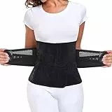 MAMODY Waist Cincher für Damen – Taillenmieder Shapewear Taillenformer (Schwarz, S/M)