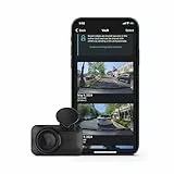 Garmin Dash Cam Mini 3, ultrakompakte 1080p HD-Dashcam mit einem 140-Grad-Sichtfeld, eingebauter Clarity-Polarisator, sprachgesteuert, automatische Aufnahme (erneuert)