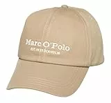 Marc O'Polo Herren Cap aus Bio-Baumwolle sportlich, Beige (Charleston Gray), One Size