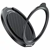 BENKS ArmorPop Magnetisch Handy Ring Halterung aus Kevlar Aramidfaser für MagSafe, 360° Drehung Metallring Handy Griff Halter Fingerhalter für iPhone 17/16/15/14/13/12 Serie