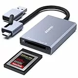 BENFEI CFexpress Kartenleser Typ-B mit USB 3.2 (Gen 2) 10 Gbit/s, USB-C&USB-A 2-in-1 Typ B CFexpress Adapter, kompatibel mit Windows/Mac/Linux/Android