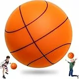 Hpbaggy 21cm Leiser Indoor Basketball,Hochbelastbarer Silent,Hochelastisch Silent Basketball,Schaumstoffball,Leise Spielzeugbälle für Kinder und Erwachsene