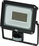 Brennenstuhl LED Strahler JARO 7060 P (LED Wandstrahler für außen IP65, 50W, 5800lm, 6500K, mit Bewegungsmelder und Dämmerungssensor)