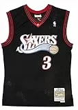 Mitchell & Ness Allen Iverson #3 Philadelphia 76ers NBA Kids Swingman Road Jersey - S