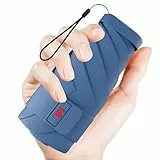 Moorrlii Mini Regenschirm, Pocket Taschenschirm Damen Kleiner Faltschirm Ultraleichter für Regen und Sonne UV-Blockierung Hochfeste Sonnenschutz Windabweisend und wasserdicht Tragbare Bequeme