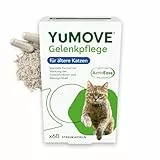 YuMOVE Grünlippmuschel Katze Gelenkkapseln - 60 Kapseln - Für ältere Katzen - Beweglichkeit und Gelenkkomfort - Mit Grünlippmuschelextrakt und Gelenk-Komplex Katze - Grünlippmuschel-Kapseln