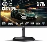 Cooler Master GM27QPA schwarz QHD IPS Adaptive-Sync・27'・- 27'・- 27'・68,6 cm・27' (CMI-GM27QPA-EK)