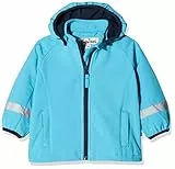 Playshoes Unisex Kinder Outdoor-Mantel Softshell-jacke, Aquablau, 74