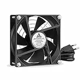GDSTIME AC EC Lüfter 92mm 230V PC Lüfter 92x92 Dual Kugellager Gehäuselüfter 92mm 220V Axiallüfter 2400 U/min für pc Computer Serverschrank Kühlschrank