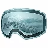 OutdoorMaster Skibrille PRO Ersatzlinse - 10+ Farben die Auswahl (VLT 60% Light Blue)