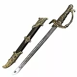 Boland 00659 - Piraten-Schwert mit Scheide, Halloween, Karneval, Themenparty, Mottoparty, Zubehör, Accessoire