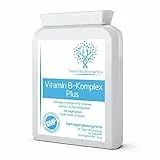 Vitamin B Complex Plus - Überlegene methylierte Formel mit zusätzlichem Cholin, PABA und Inositol Enthält die essentiellen Multi-B-Vitamine B1, B2, B3, B5, B6, B12-90 Kapseln