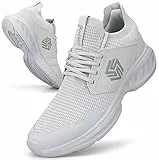 Giniros Herren Sneaker Laufschuhe Sportschuhe Turnschuhe Running Tennis Schuhe Grau 44