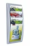 PAPERFLOW Wandhalter Quick Blick/4061-35 H65xB29,0xT9,5cm aluminium