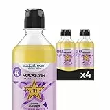 Sodastream drink mix Rockstar Energy Tropical Guava ohne Zucker – zuckerfreier Sirup für gesprudeltes & stilles Wasser, 4er Pack (4 x 440 ml), ergibt bis zu 9L Fertiggetränk