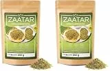 He-Ju Zaatar Gewürz Zubereitung 250 g vegan, glutenfrei, ohne Zuckerzusatz, orientalische Gewürzmischung für die nordafrikanische und arabische Küche (Packung mit 2)