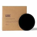 Gobe 82 mm Graufilter ND1000 (10 Stop) ND Filter (2Peak) Black
